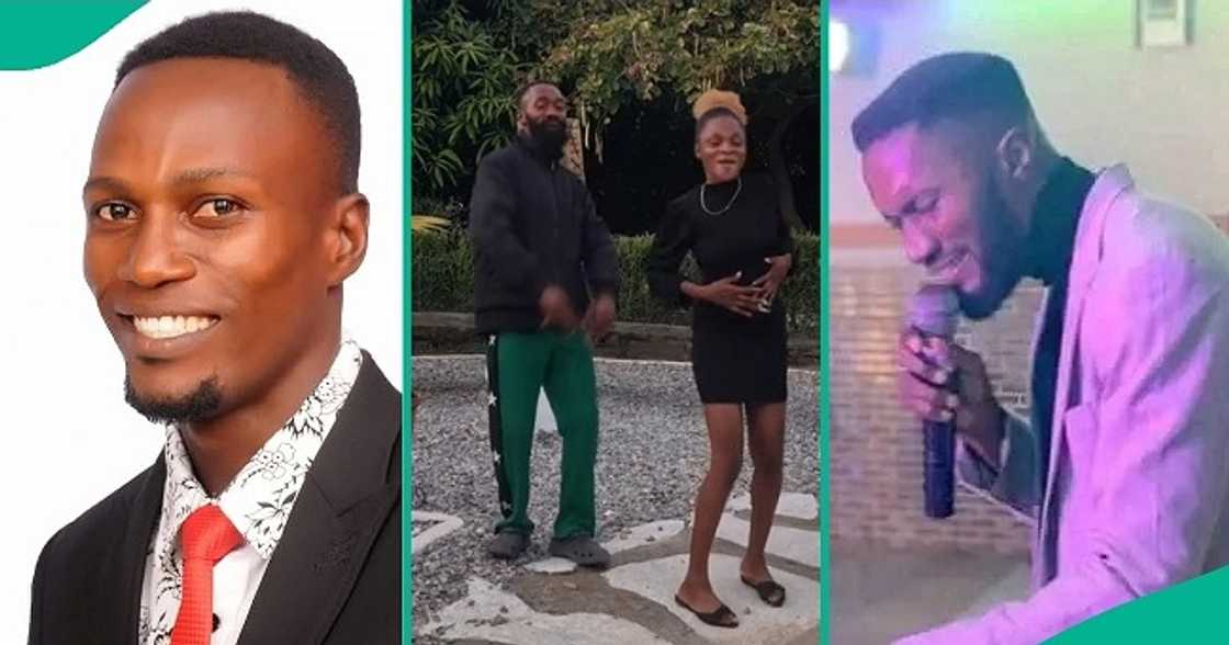 Man posts rare video of gospel singer who allegedly killed girlfriend