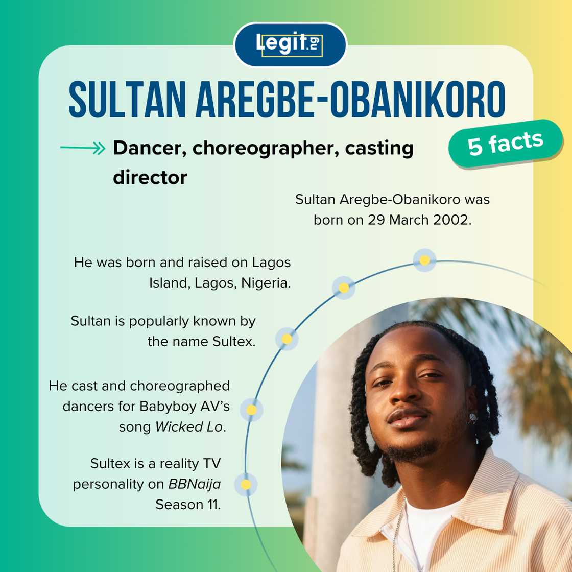 Five facts about Sultex of BBNaija Season 11. Five facts about Sultex of BBNaija Season 11.