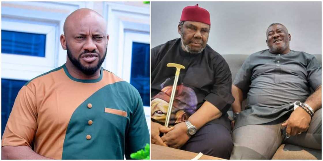 Yul Edochie hails dad Pete and firstborn of their family Yul Edochie hails dad Pete and firstborn of their family
