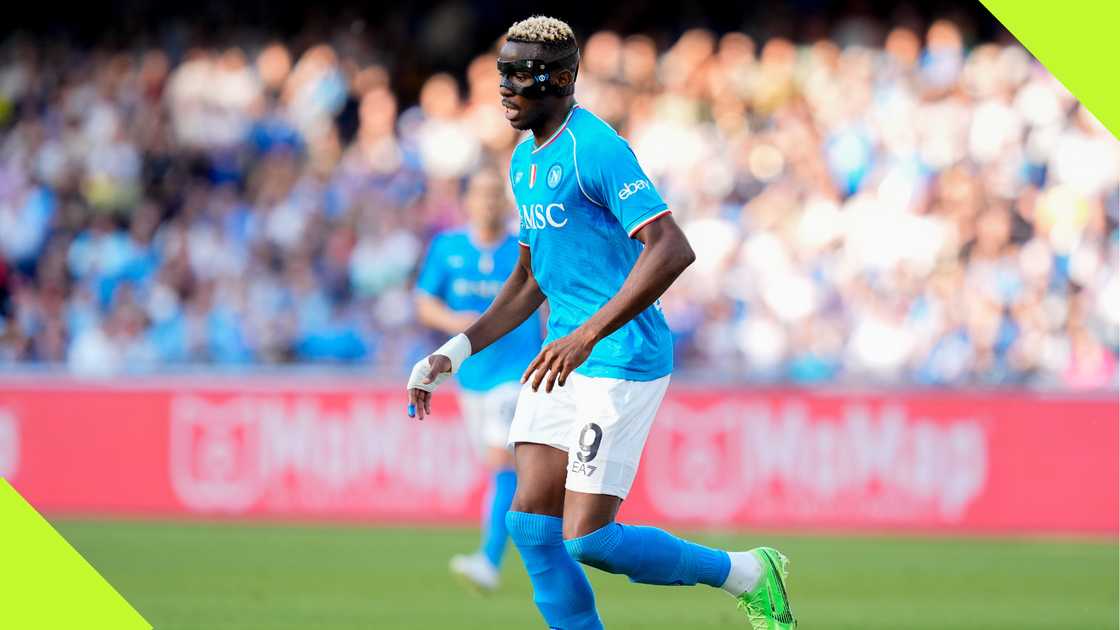 Victor Osimhen in action for Napoli Victor Osimhen in action for Napoli