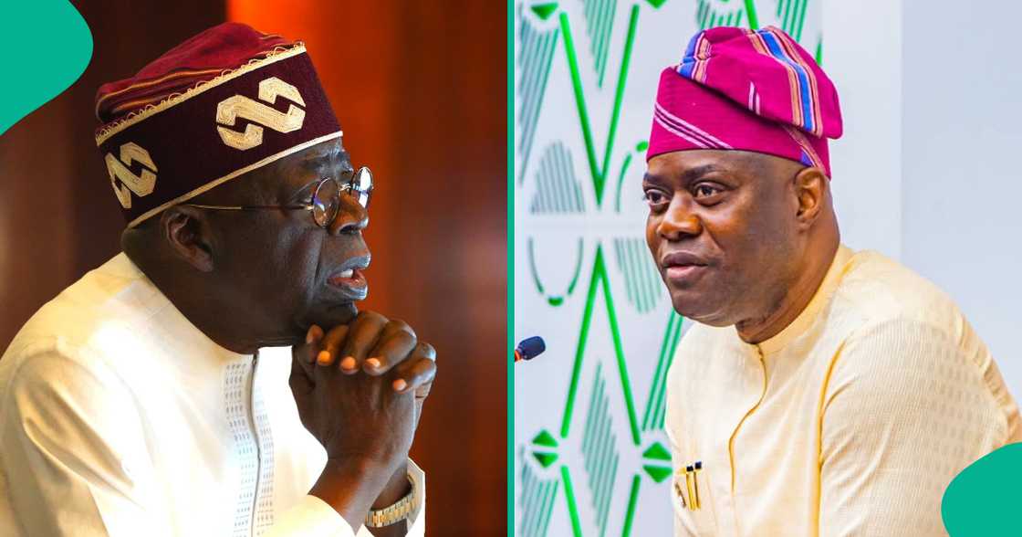 Shugaba Tinubu da Makinde.