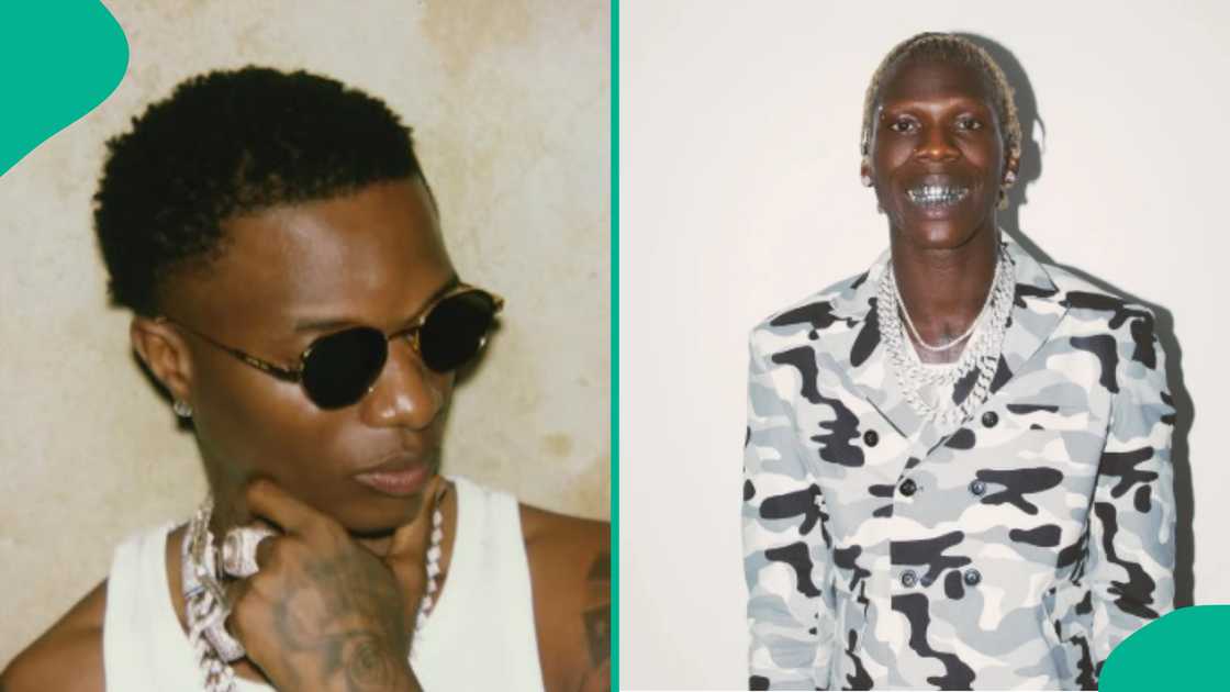 Wizkid and Seyi Vibez club together. Wizkid and Seyi Vibez club together.