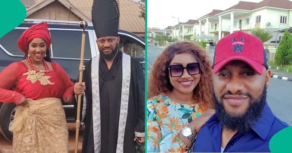 Yul Edochie celebrates achievement. Yul Edochie celebrates achievement.