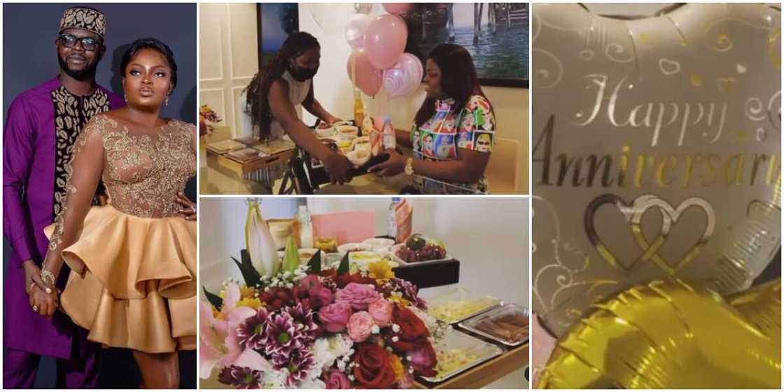 Funke Akindele and husband JJC Skillz Funke Akindele and husband JJC Skillz