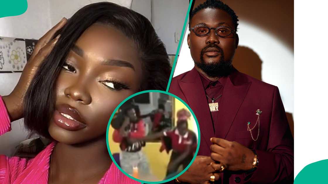 Drama as Rooboy and Zita get physical following heated altercation, many react. Drama as Rooboy and Zita get physical following heated altercation, many react.