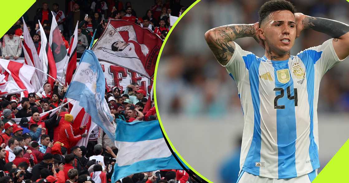 A footage of River Plates fans singing the controversial racist chant could land the Chelsea star in further trouble. A footage of River Plates fans singing the controversial racist chant could land the Chelsea star in further trouble.