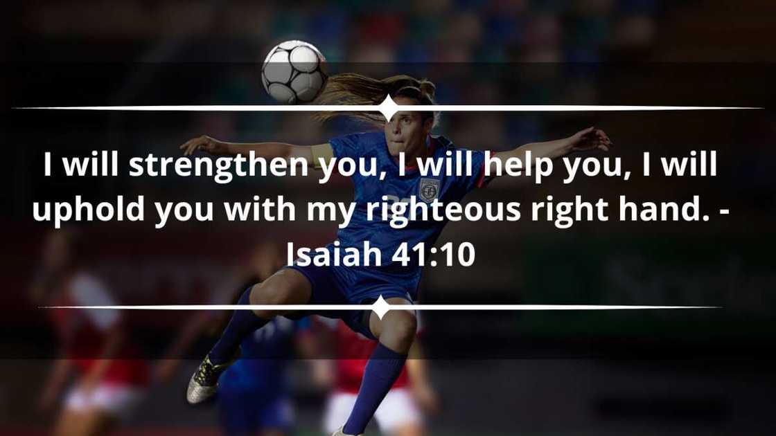 Bible verses for athletes before a game