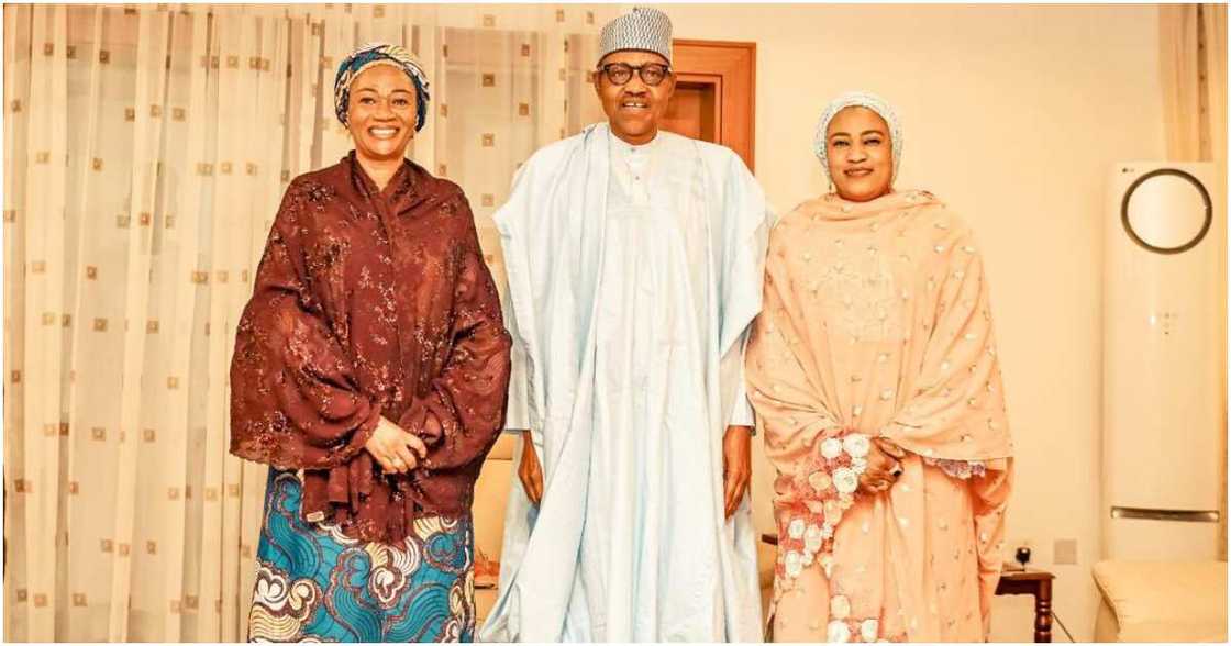 Oluremi Tinubu ta ziyarci Buhari a Daura Oluremi Tinubu ta ziyarci Buhari a Daura