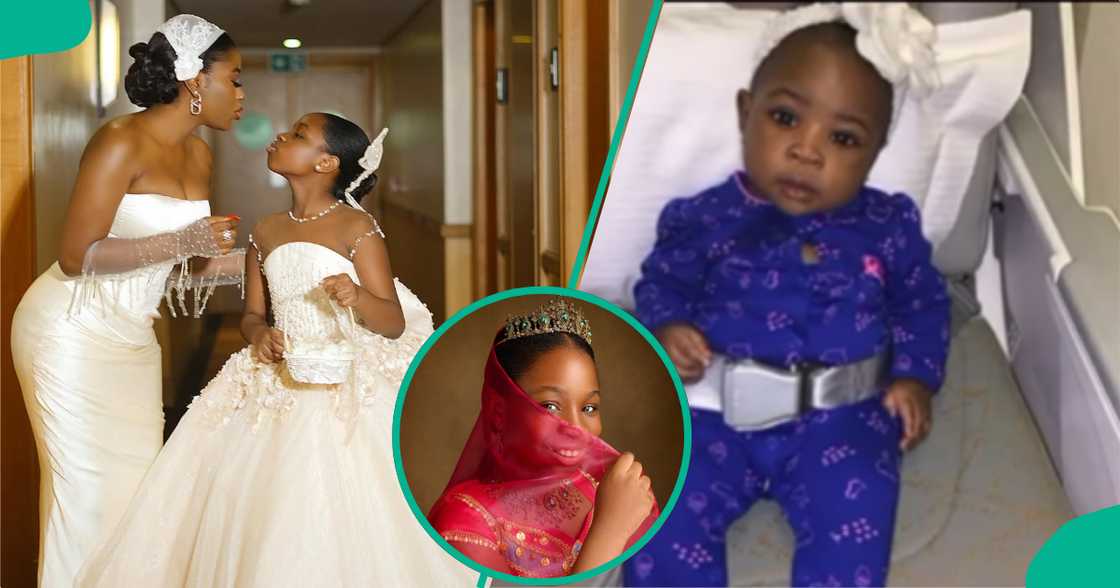 Imade Adeleke clock 10 years old, fans celebrate her. Imade Adeleke clock 10 years old, fans celebrate her.