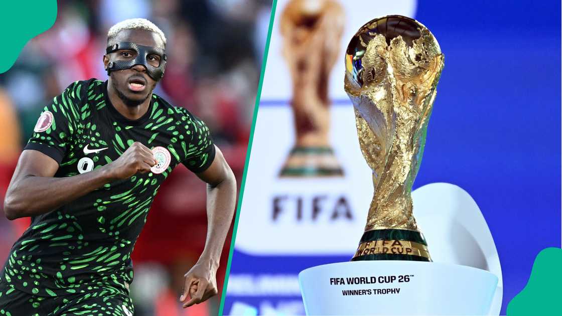 Nigeria's forward Victor Osimhen during the Africa Cup of Nations 2025 match against Algeria in Morocco. Photo by Paul ELLIS