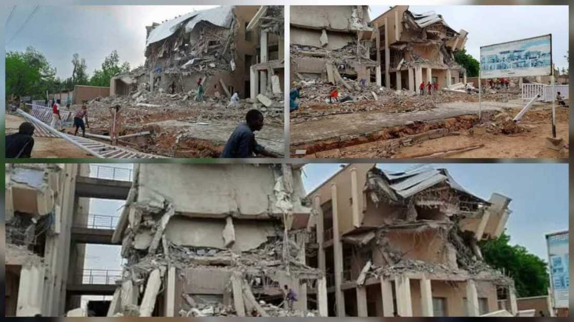 Wasu daga cikin rushe-rushen da aka yi a Kano Wasu daga cikin rushe-rushen da aka yi a Kano