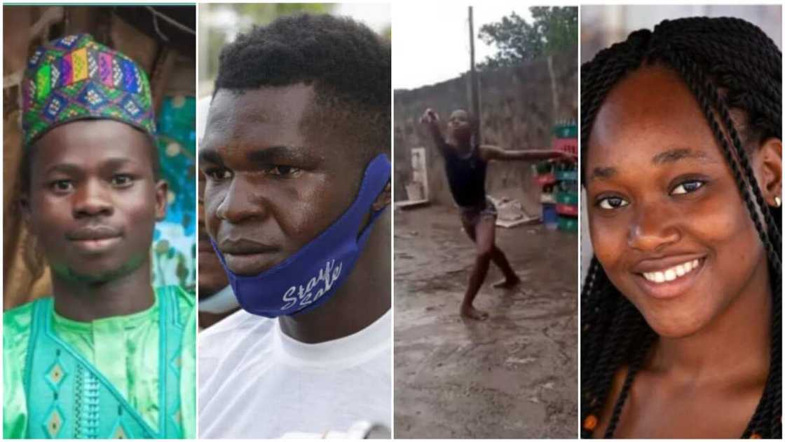 After man survived car crash, he went on his kneel on the spot, thanks God After man survived car crash, he went on his kneel on the spot, thanks God