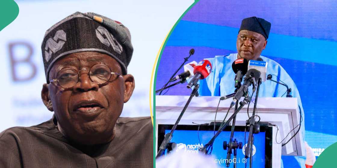 Preident Tinubu and Admawa governor, Ahmadu Finitiri Preident Tinubu and Admawa governor, Ahmadu Finitiri