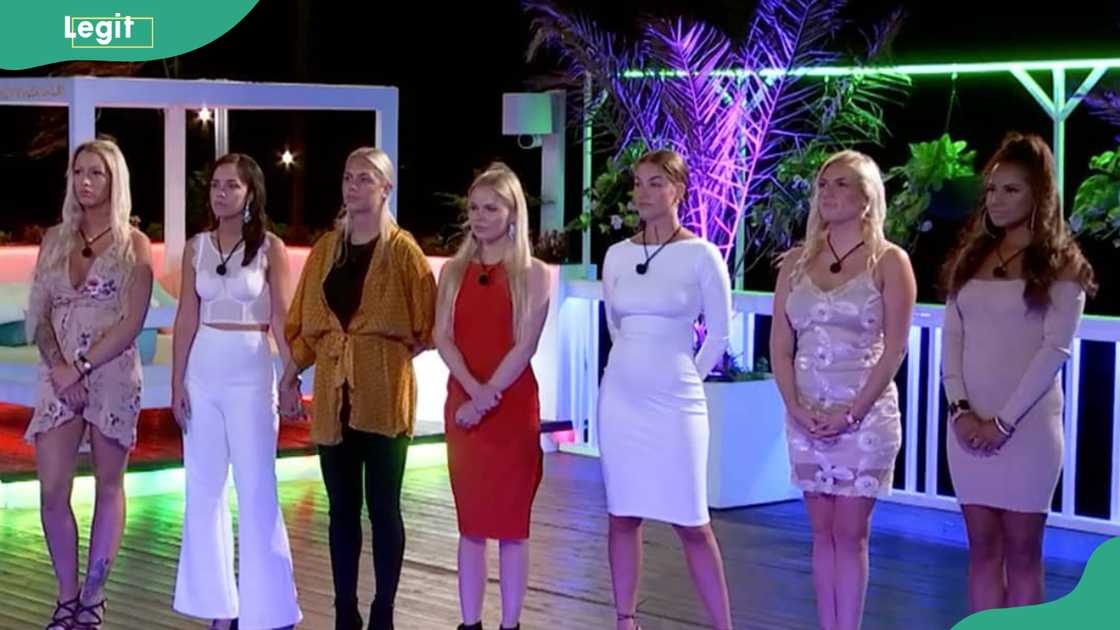 Love Island Denmark ladies cast lining up Love Island Denmark ladies cast lining up