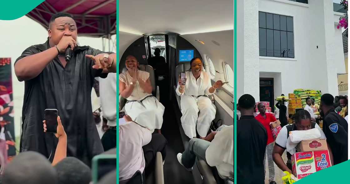 Cubana Chiefpriest marks birthday with friends in Owerri, shares video as he performs at the ceremony. Cubana Chiefpriest marks birthday with friends in Owerri, shares video as he performs at the ceremony.