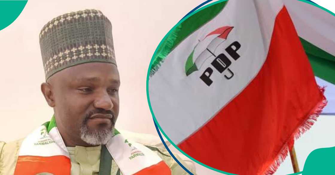 Dan takarar gwamna a NNPP ya koma PDP a Gombe Dan takarar gwamna a NNPP ya koma PDP a Gombe
