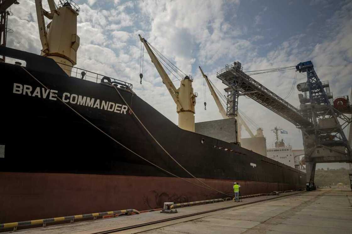 Kyiv's maritime grain exports were halted  after Russia suspended its participation in a landmark deal allowing the vital shipments