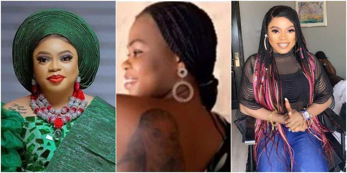 Lady Who Tattooed Bobrisky on Her Body Begs Nigerians for Help as She's Now Homeless Lady Who Tattooed Bobrisky on Her Body Begs Nigerians for Help as She's Now Homeless
