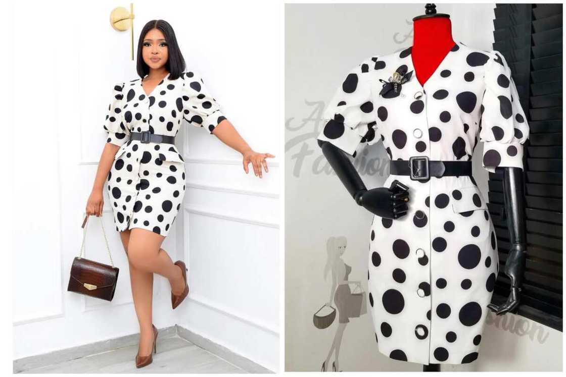 Classy corporate gown styles Classy corporate gown styles
