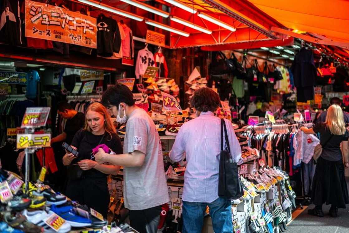 Tourists in Japan are finding their money goes much further thanks to the weakness of the yen Tourists in Japan are finding their money goes much further thanks to the weakness of the yen