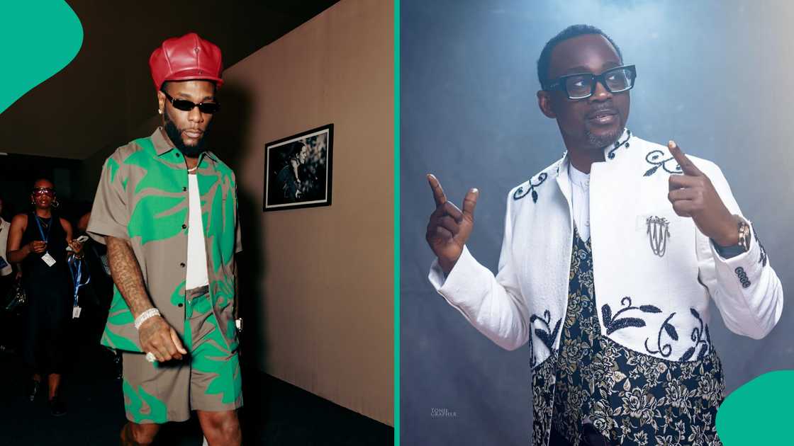 Burna Boy and Pasuma wear classy outfits Burna Boy and Pasuma wear classy outfits