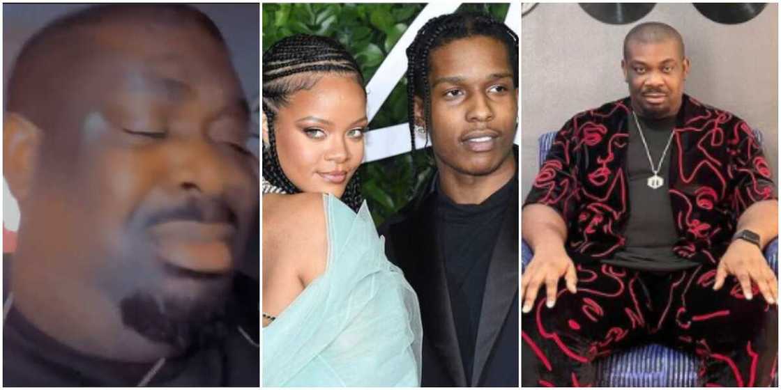 Get out : Don Jazzy reacts as rapper Asap Rocky confirms Rihanna as love of his life Get out : Don Jazzy reacts as rapper Asap Rocky confirms Rihanna as love of his life