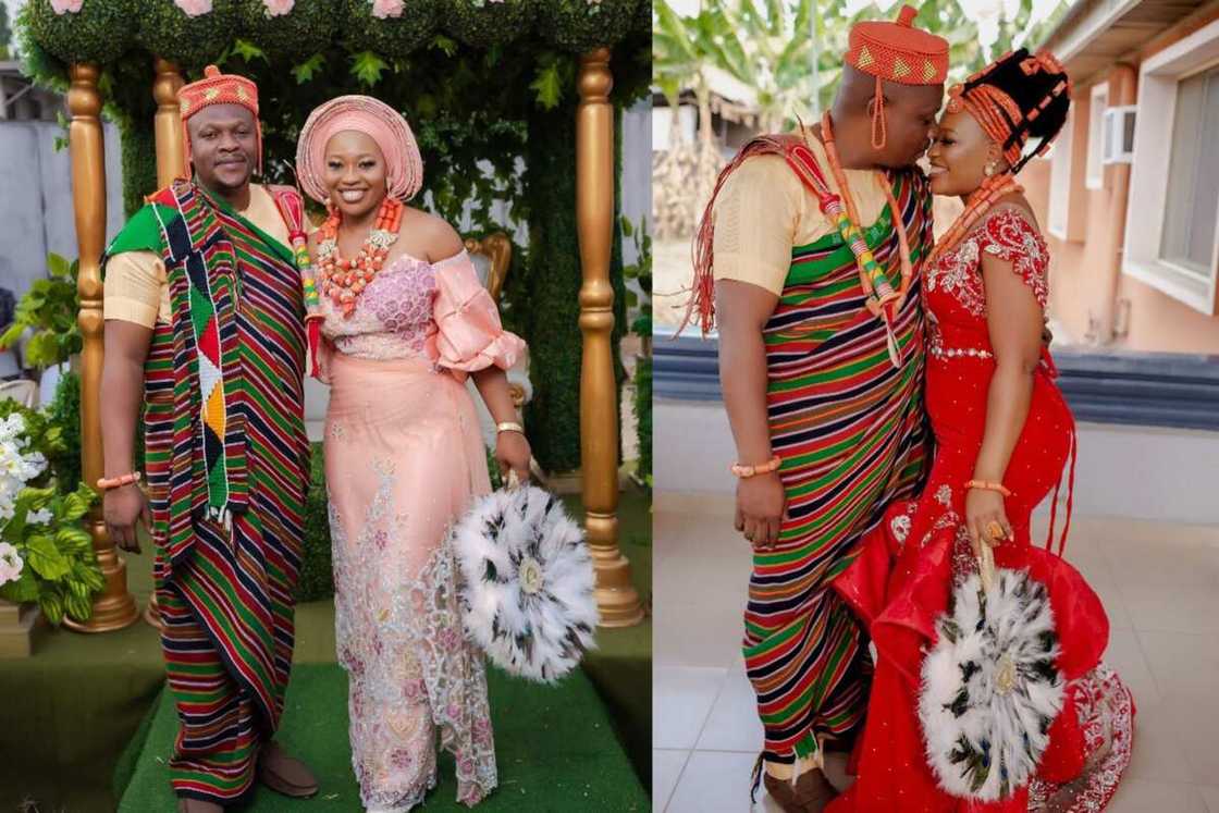 Latest traditional marriage attire best sale