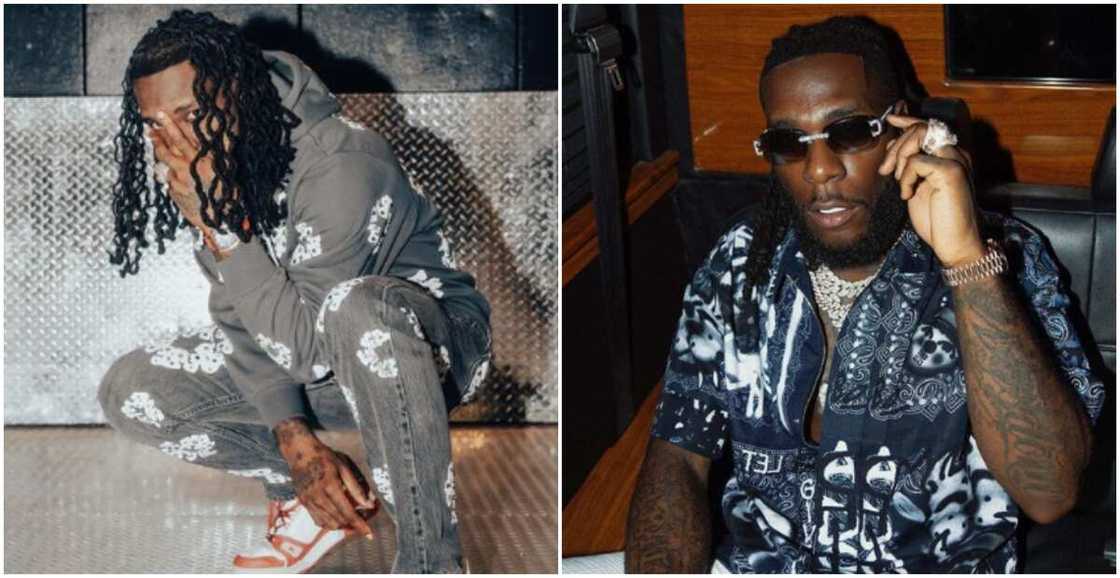 Burna Boy shades Nigerians on Twitter Burna Boy shades Nigerians on Twitter
