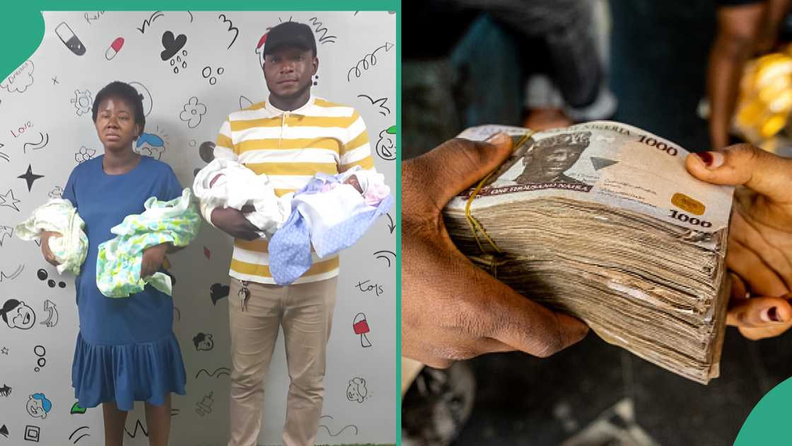 Nigerians make to donation to man who is a father of six.