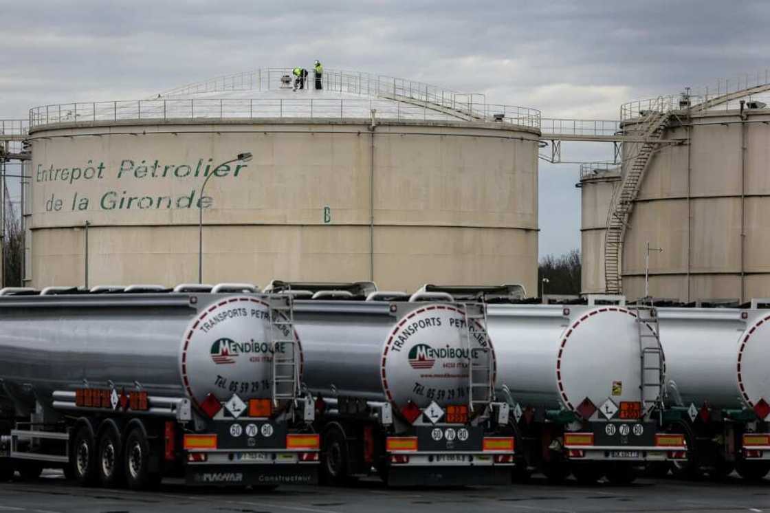 Fuel depot workers were withholding deliveries Fuel depot workers were withholding deliveries