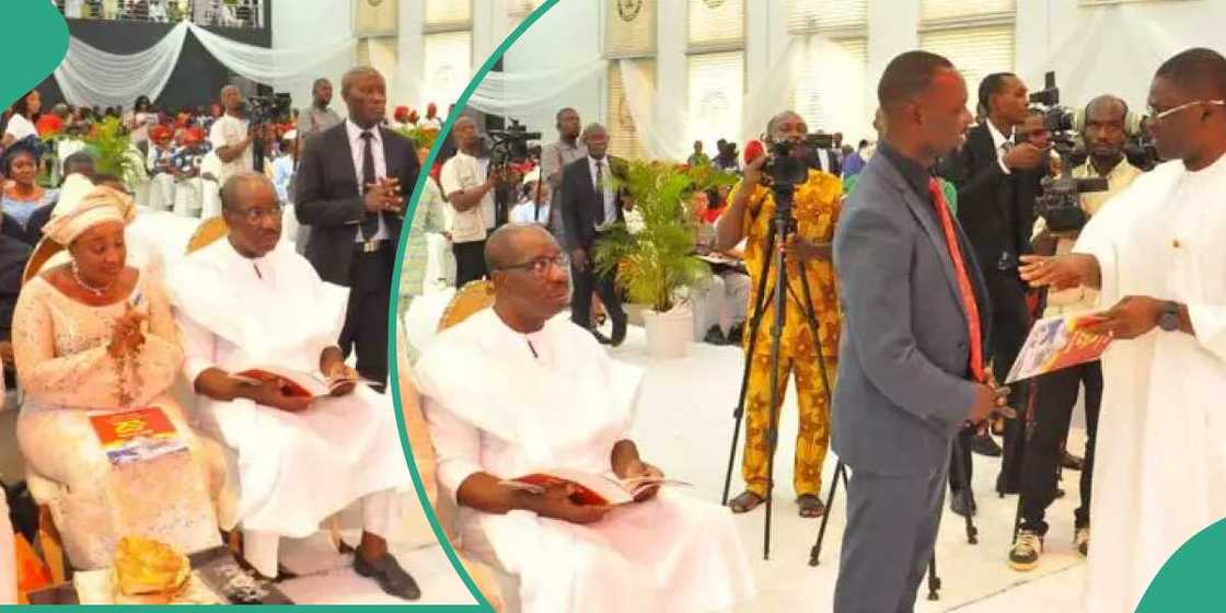 DSS, Governor Godwin Obaseki of Edo State and his deputy, Philip Shaibu DSS, Governor Godwin Obaseki of Edo State and his deputy, Philip Shaibu