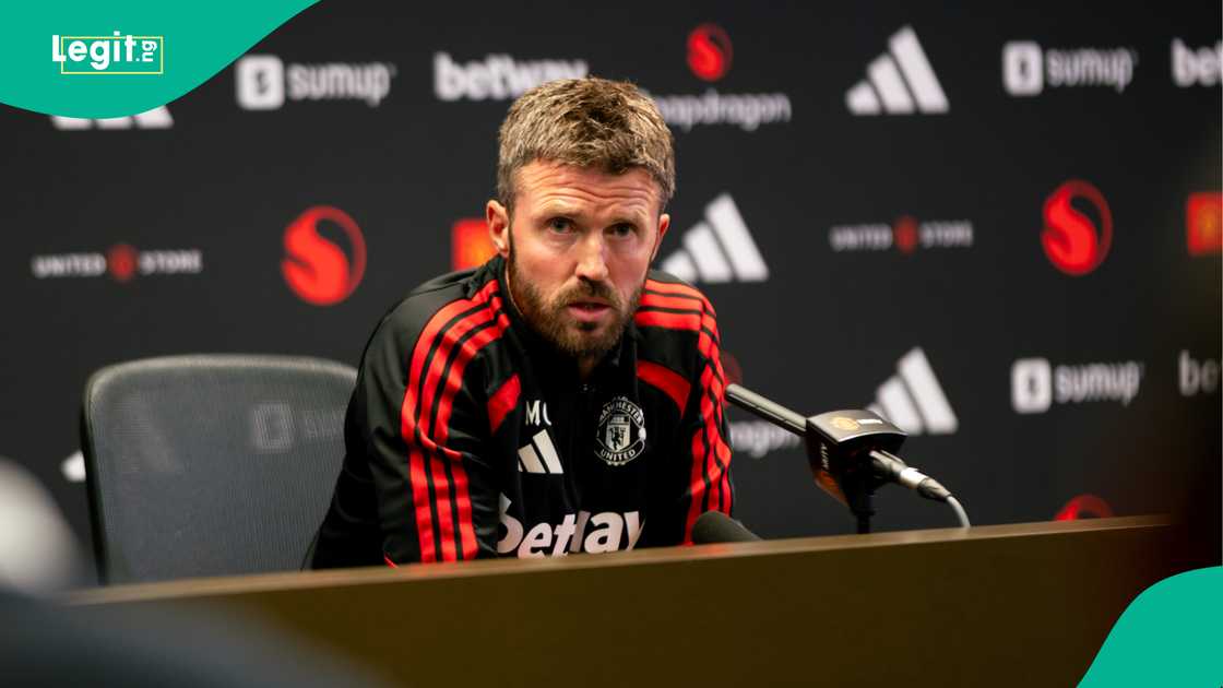 Michael Carrick, Carrington, Manchester United, Manchester, England.