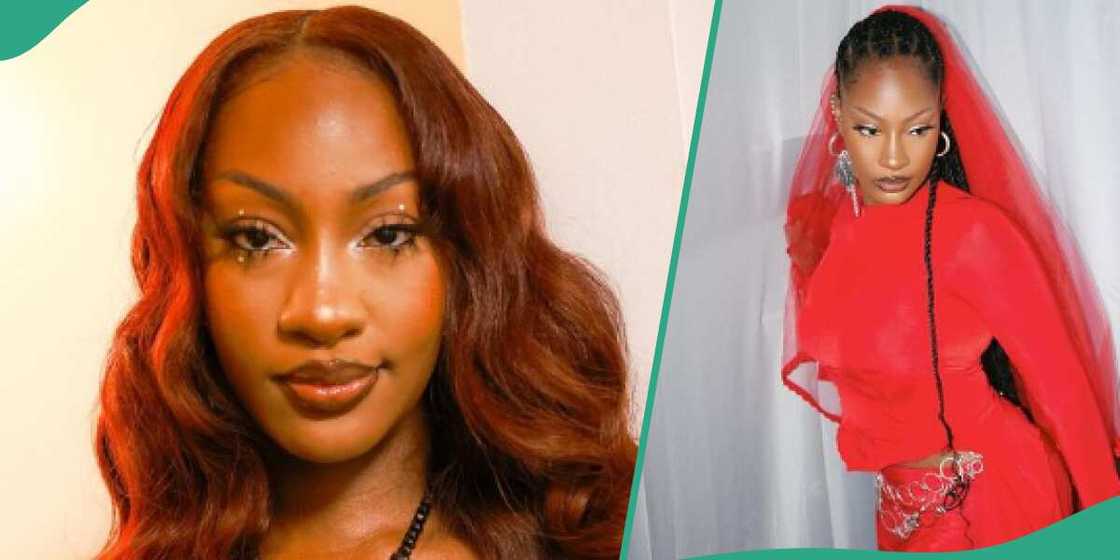 Tems shows off backside as she walks to her car. Tems shows off backside as she walks to her car.