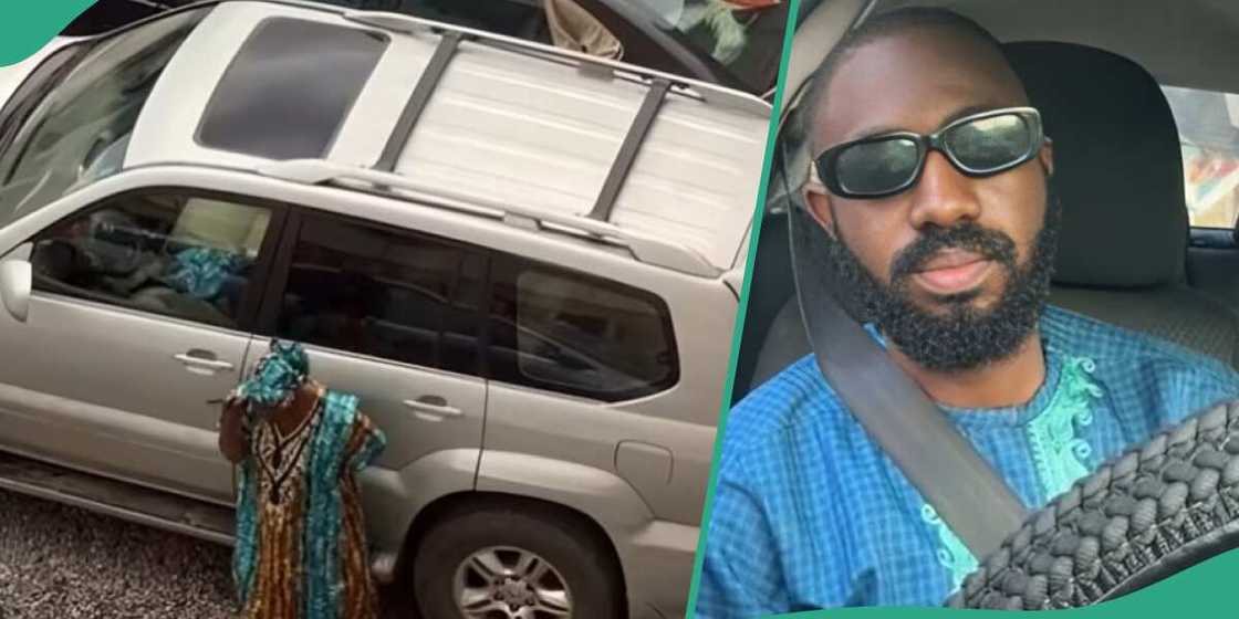 Nigerian man showed her family's visitation Nigerian man showed her family's visitation