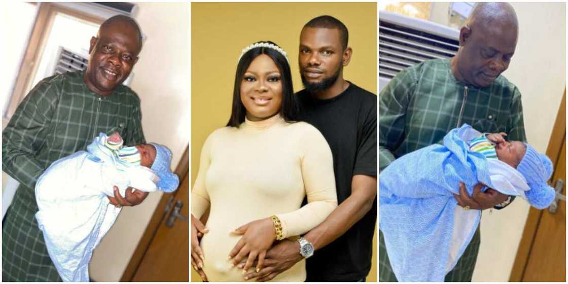 Fans Celebrate With Actor Yinka Quadri As He Welcomes Another Grandchild to the World Fans Celebrate With Actor Yinka Quadri As He Welcomes Another Grandchild to the World