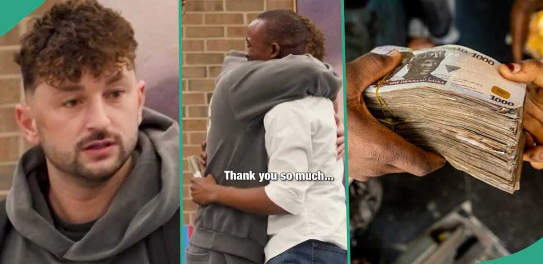 Man gifts Nigerian student N1.5 million. Man gifts Nigerian student N1.5 million.
