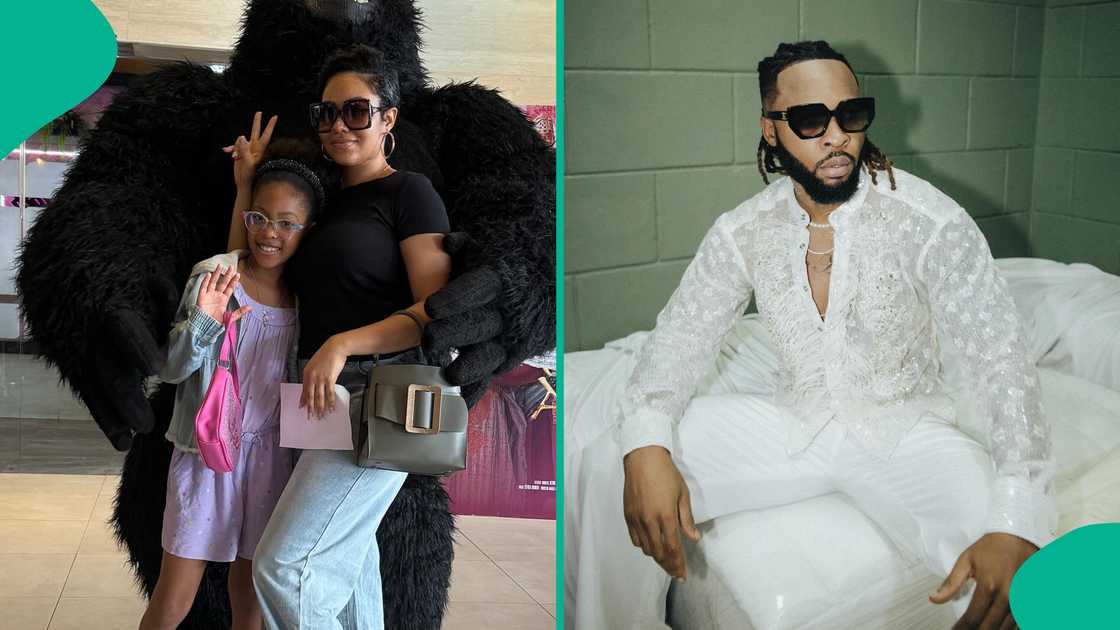 Flavour's baby mama Anna celebrates their daughter's birthday