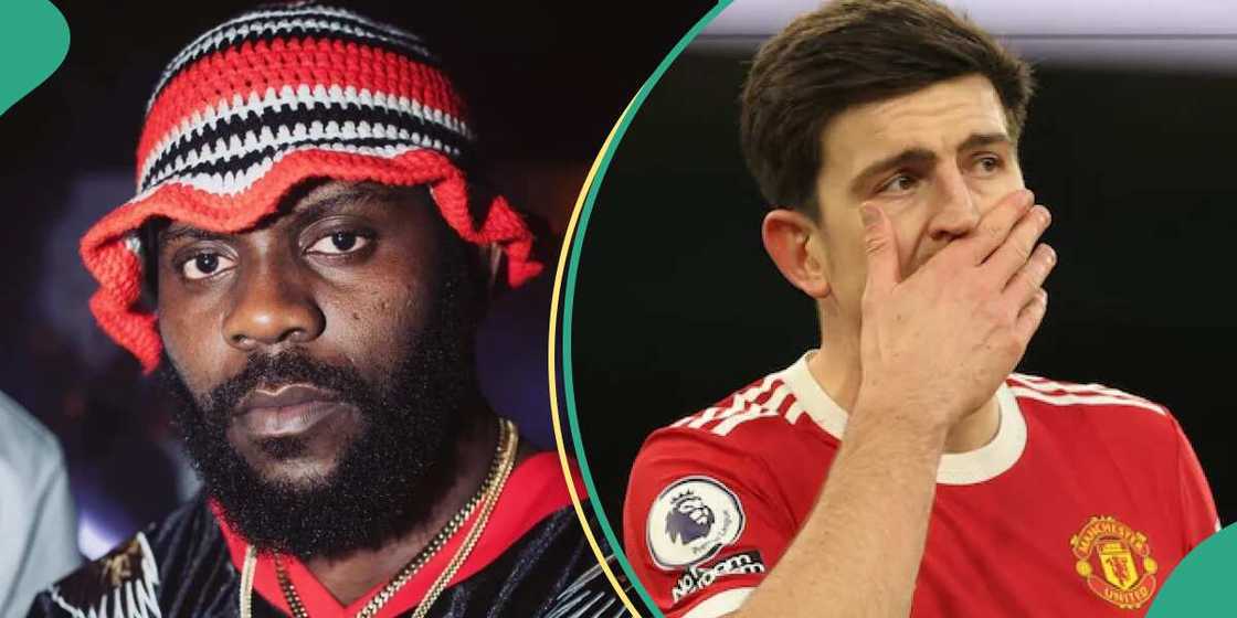 Odumodu Blvck shades Man Utd fans. Odumodu Blvck shades Man Utd fans.