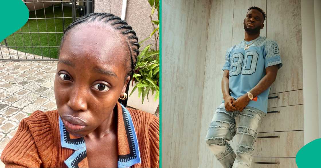 Boniface drags lady after she trashed his career. Boniface drags lady after she trashed his career.