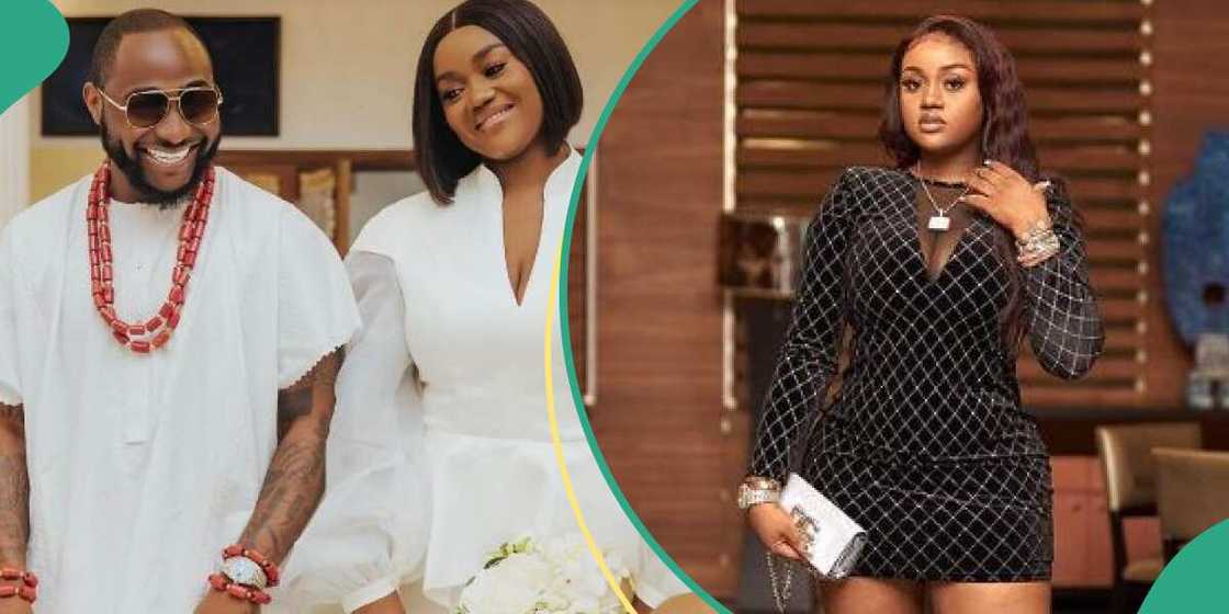 Singer Davido and his wife Chioma Singer Davido and his wife Chioma