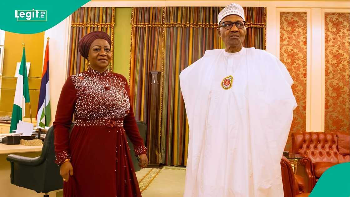 Former Buhari aide Lauretta Onochie addresses moral decline in APC during a public statement.