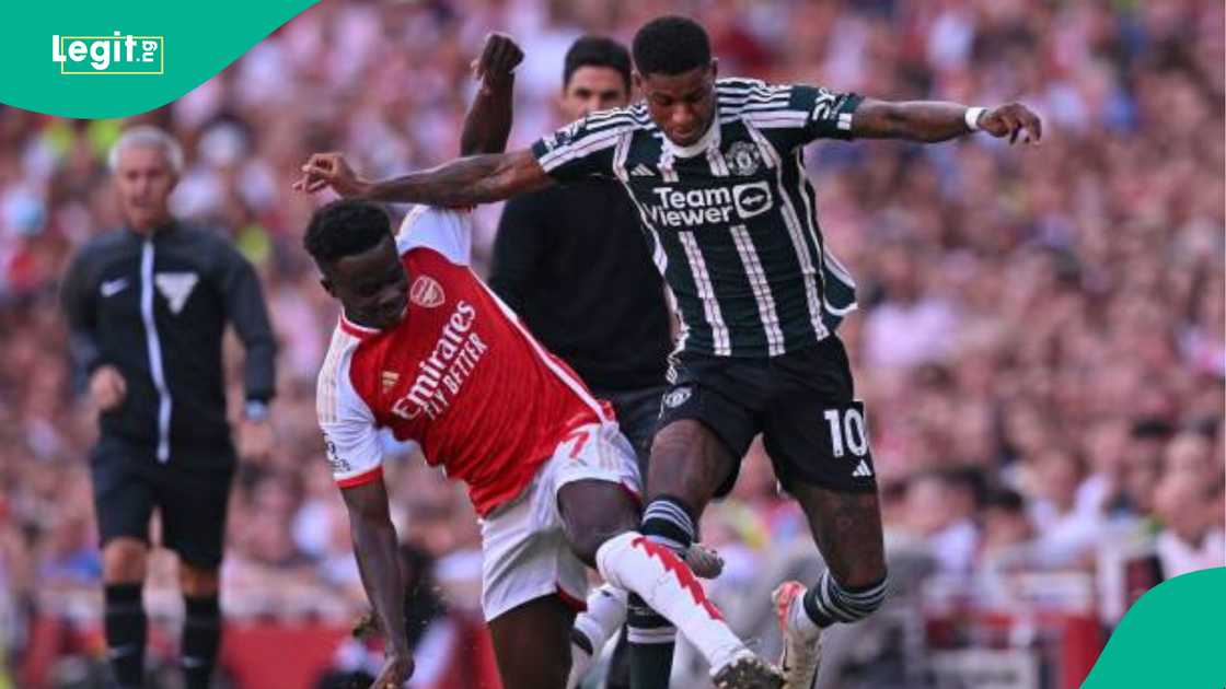 Manchester United, Arsenal, Saka, Rashford Manchester United, Arsenal, Saka, Rashford