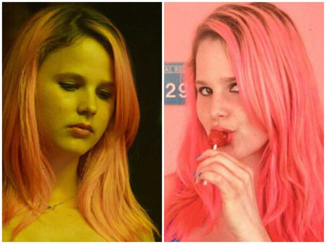 characters with long pink hair characters with long pink hair
