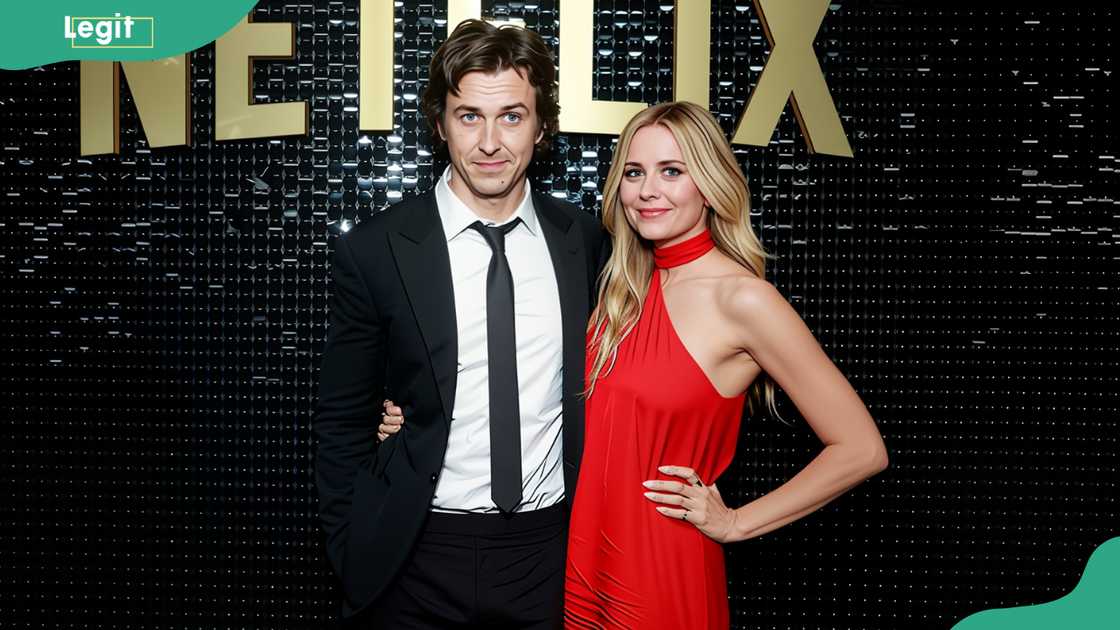 Tyson Mason and Justine Lupe at Chateau Marmont