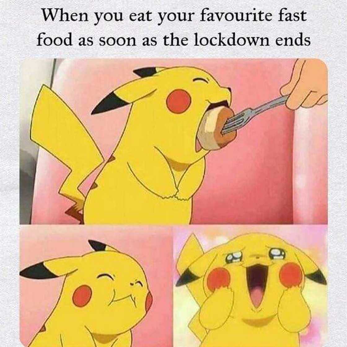 pikachu meme face