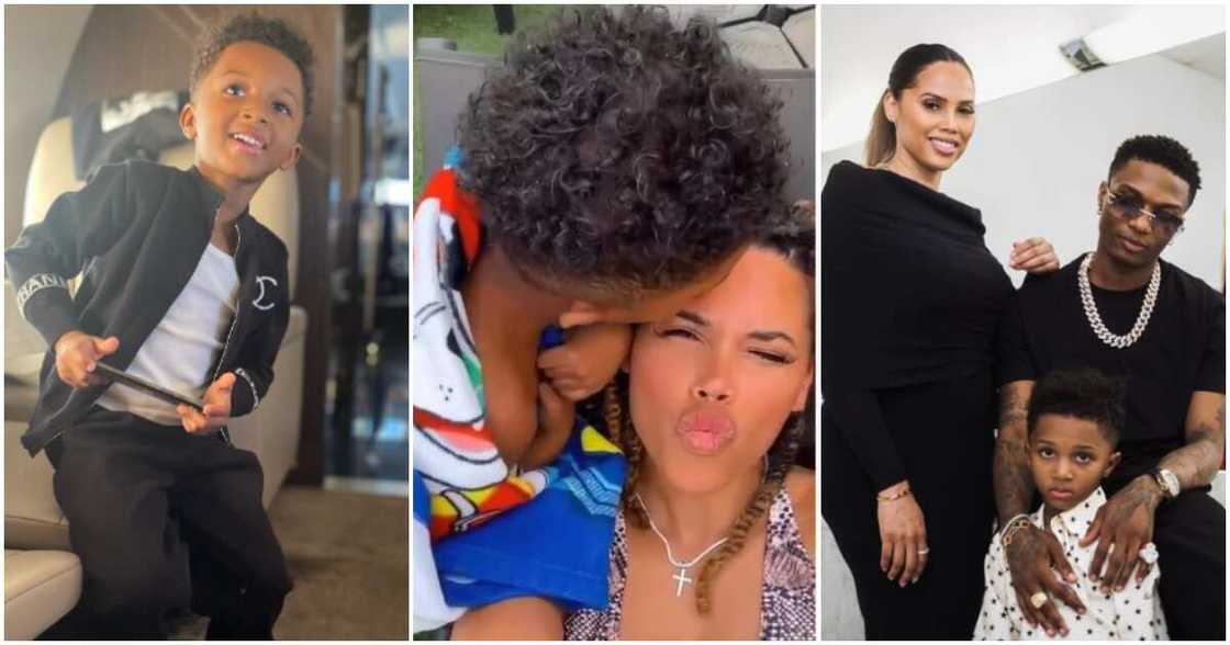 Photos of Jada Pollock, Wizkid, and Zion Photos of Jada Pollock, Wizkid, and Zion