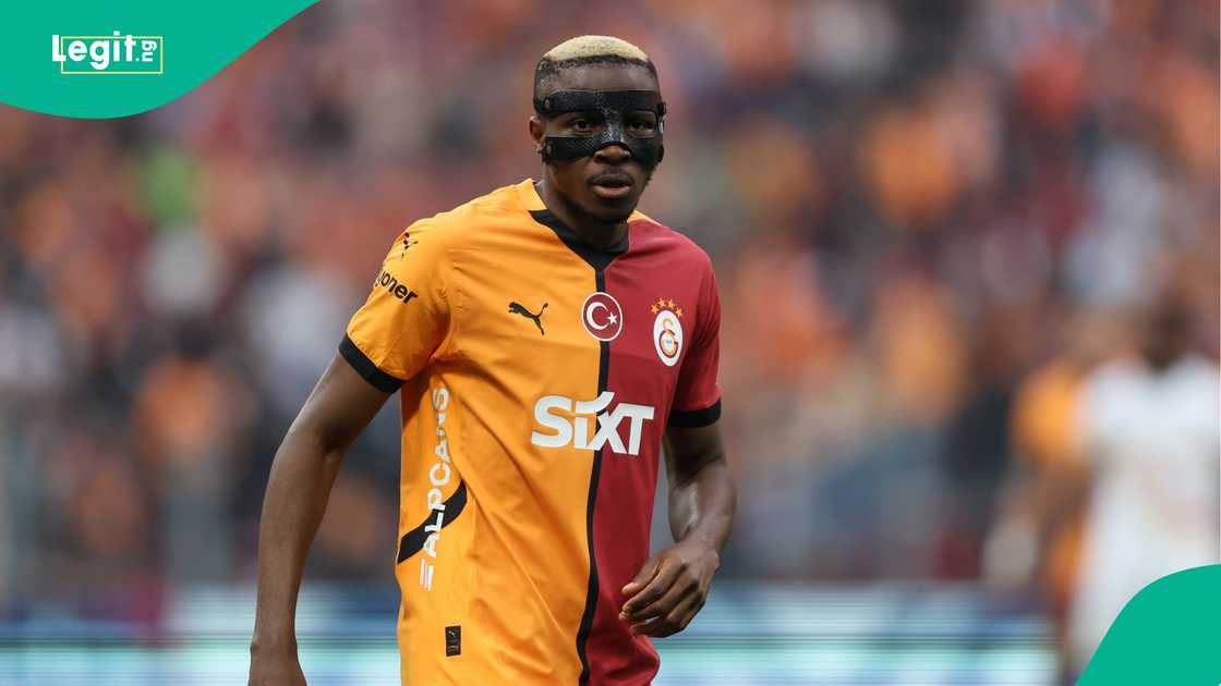 Victor Osimhen, Galatasaray, Kayserispor, Rams Park, Istanbul, Turkiye, Super Lig. Victor Osimhen, Galatasaray, Kayserispor, Rams Park, Istanbul, Turkiye, Super Lig.