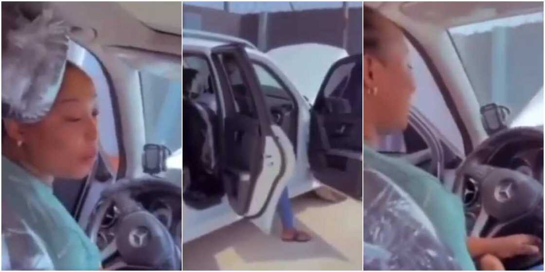 Fire razes lady's N9m Mercedes-Benz Fire razes lady's N9m Mercedes-Benz
