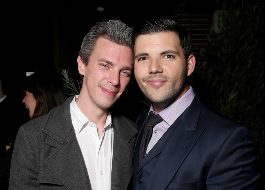 Screenwriter Josh Boone and agent Elan Ruspoli attend The Hollywood Reporter Next Gen Celebration in Los Angeles, California Screenwriter Josh Boone and agent Elan Ruspoli attend The Hollywood Reporter Next Gen Celebration in Los Angeles, California