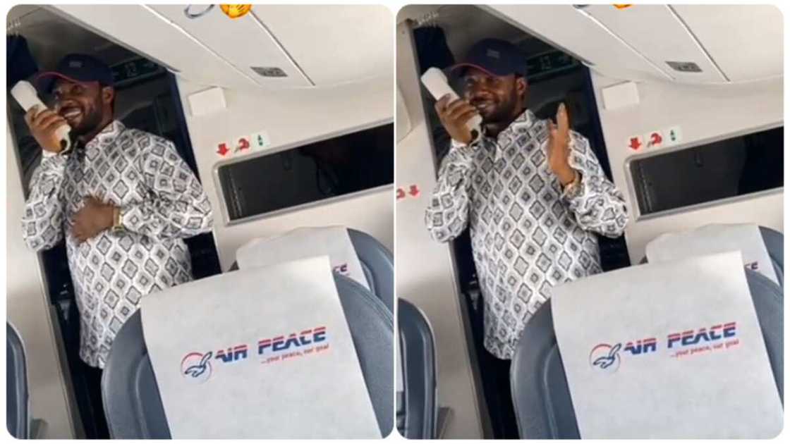 Passenger proposes to lover on Air Peace flight Passenger proposes to lover on Air Peace flight